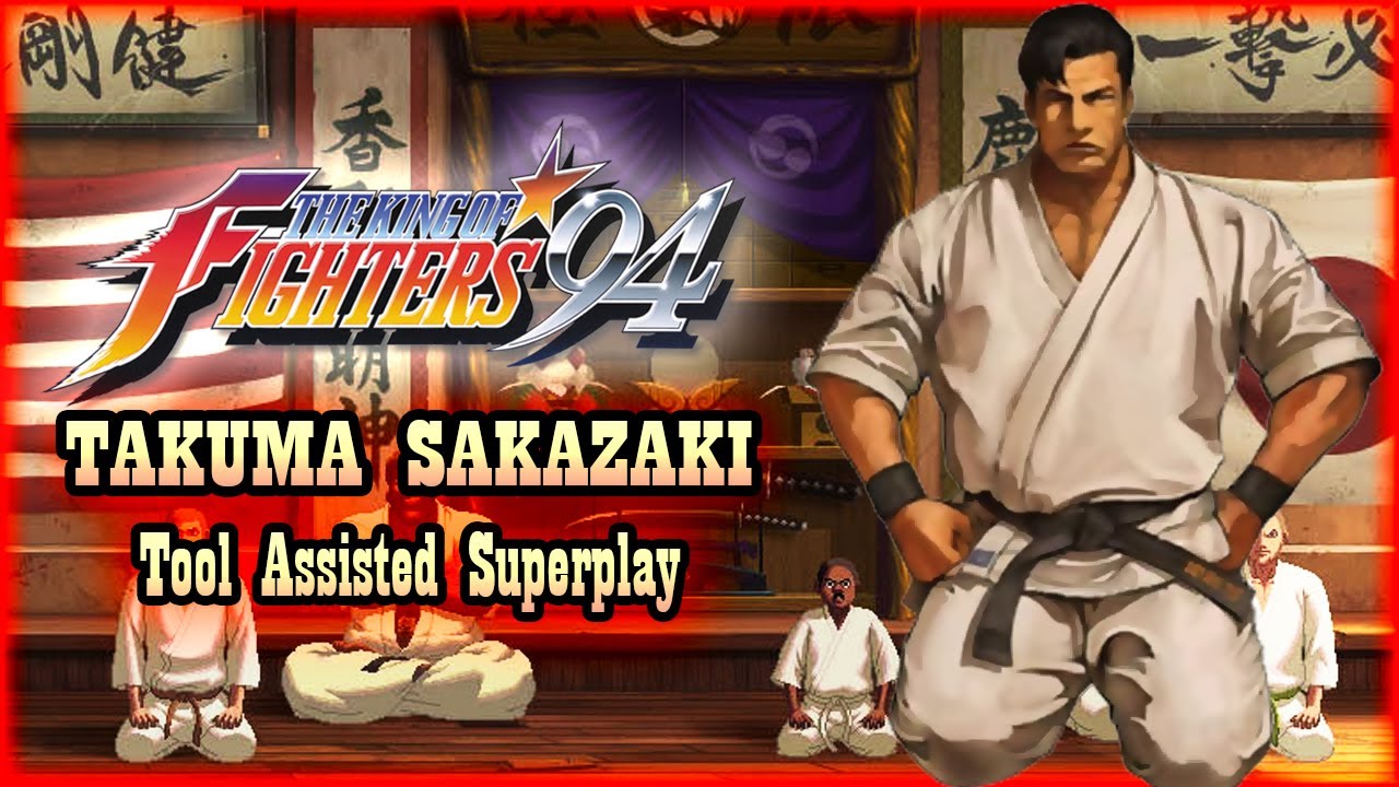 TAS】KOF '94 - TAKUMA SAKAZAKI 🥋 - YouTube