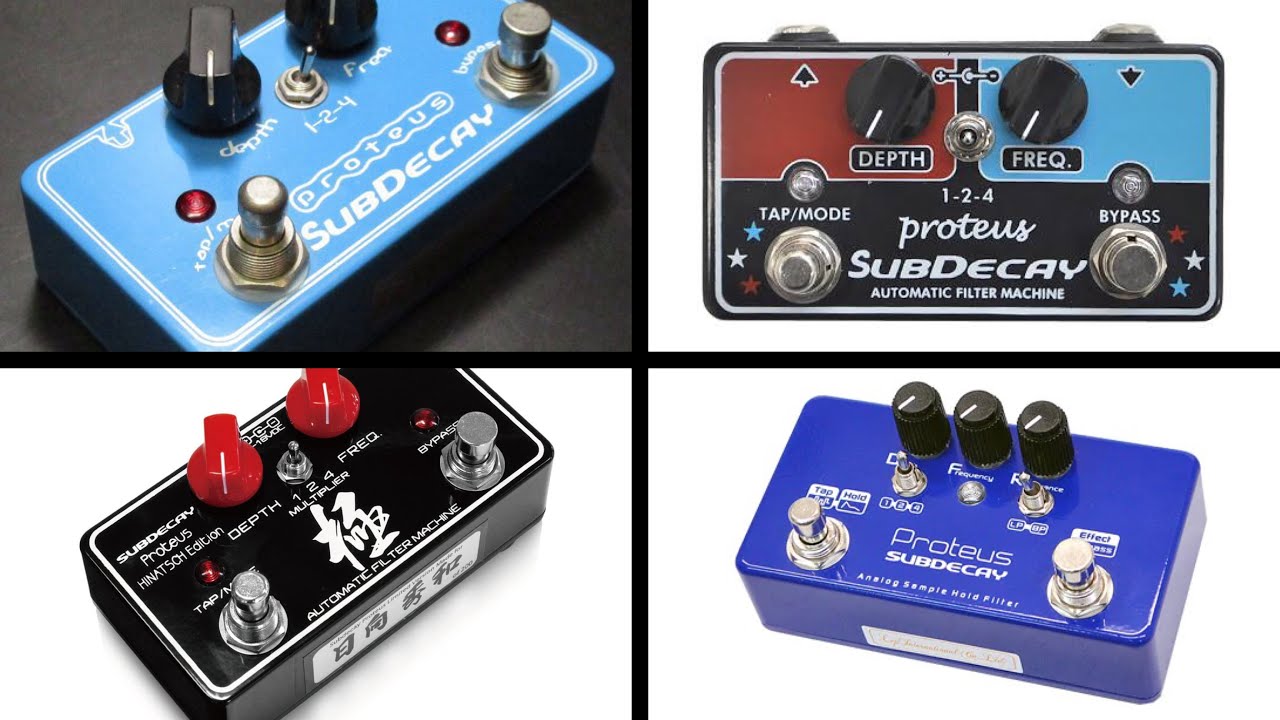 SUBDECAY/proteus比較 - YouTube