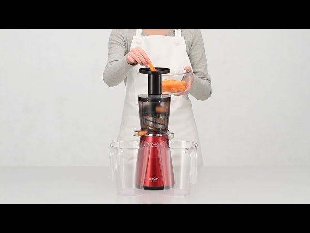 ヘルシオジュースプレッソ ニンジンのジュース - YouTube