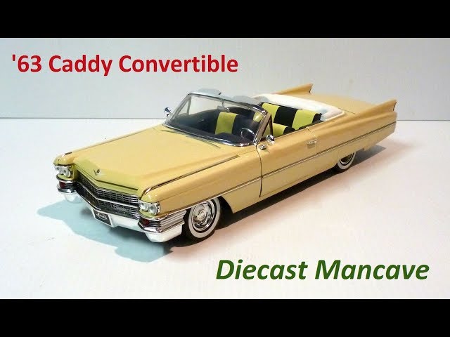 Cadillac 1963 Convertible BY JADA Diecast Models - YouTube