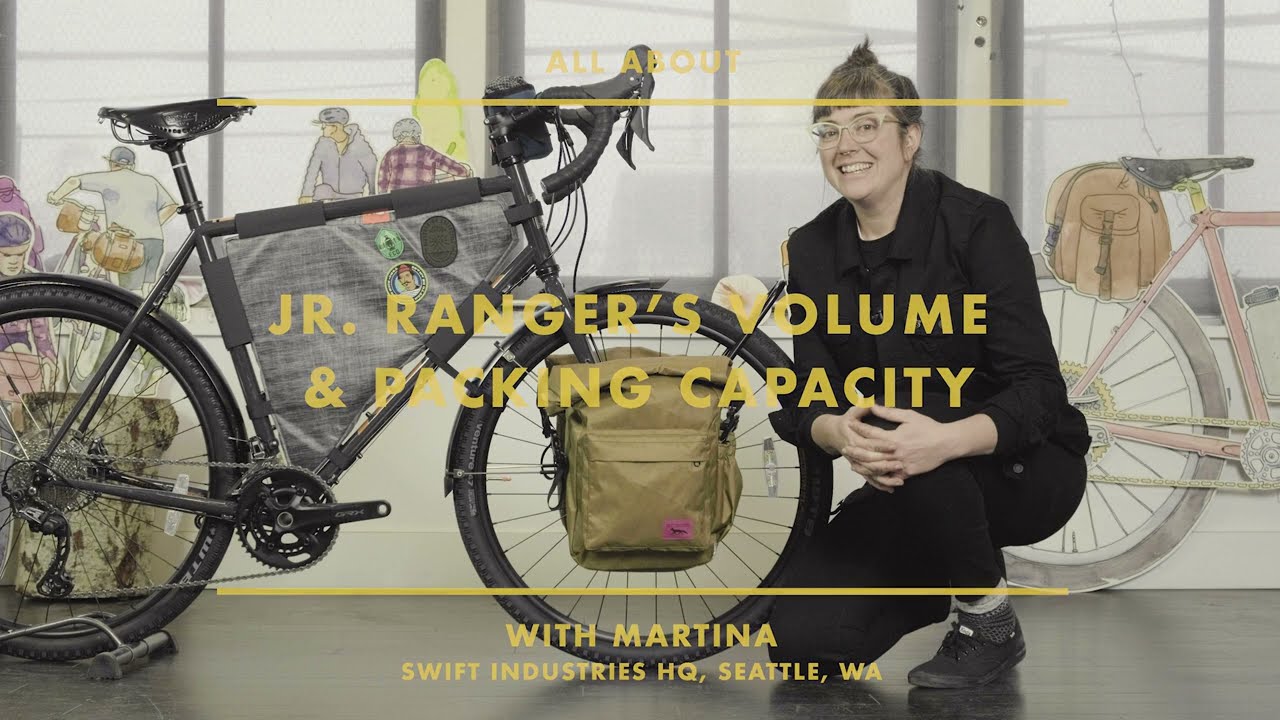All About The Jr. Ranger Pannier's Volume and Packing Capacity