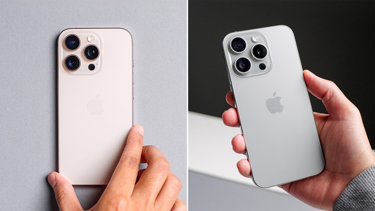 iPhone 16 Pro vs 15 Pro - Never been closer… - YouTube