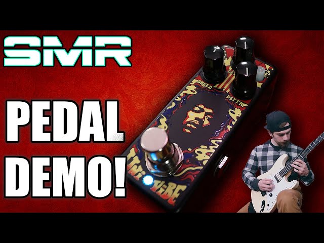 MXR JIMI HENDRIX UNI-VIBE MINI PEDAL DEMO - YouTube
