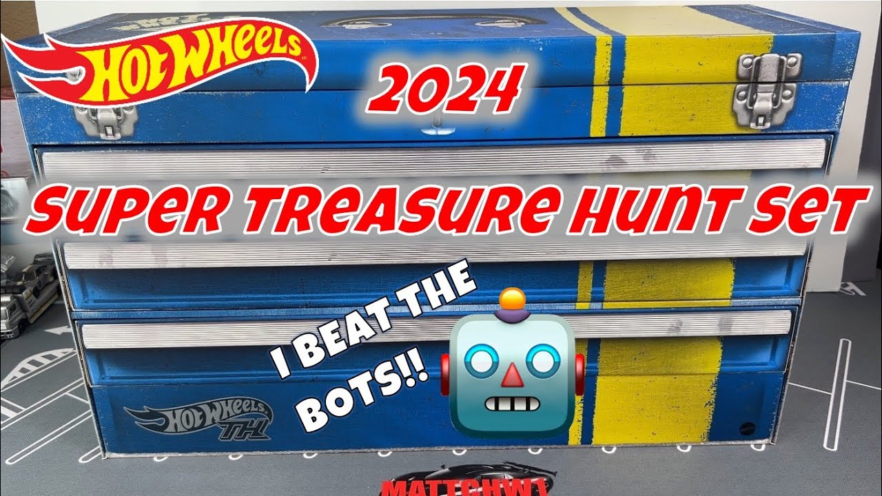 Hot Wheels 2024 SuperTreasure Hunt Set !! WOW!! #fyp #unboxing
