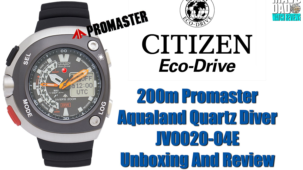 Unique! | Citizen Eco-Drive Promaster 200m Aqualand Quartz Diver