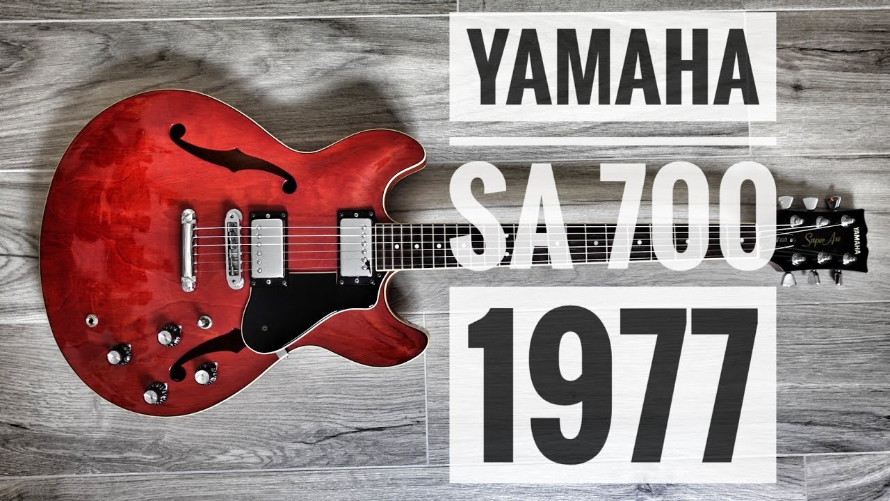 1977 Yamaha SA 700 SuperAxe Mint Original Specs - YouTube