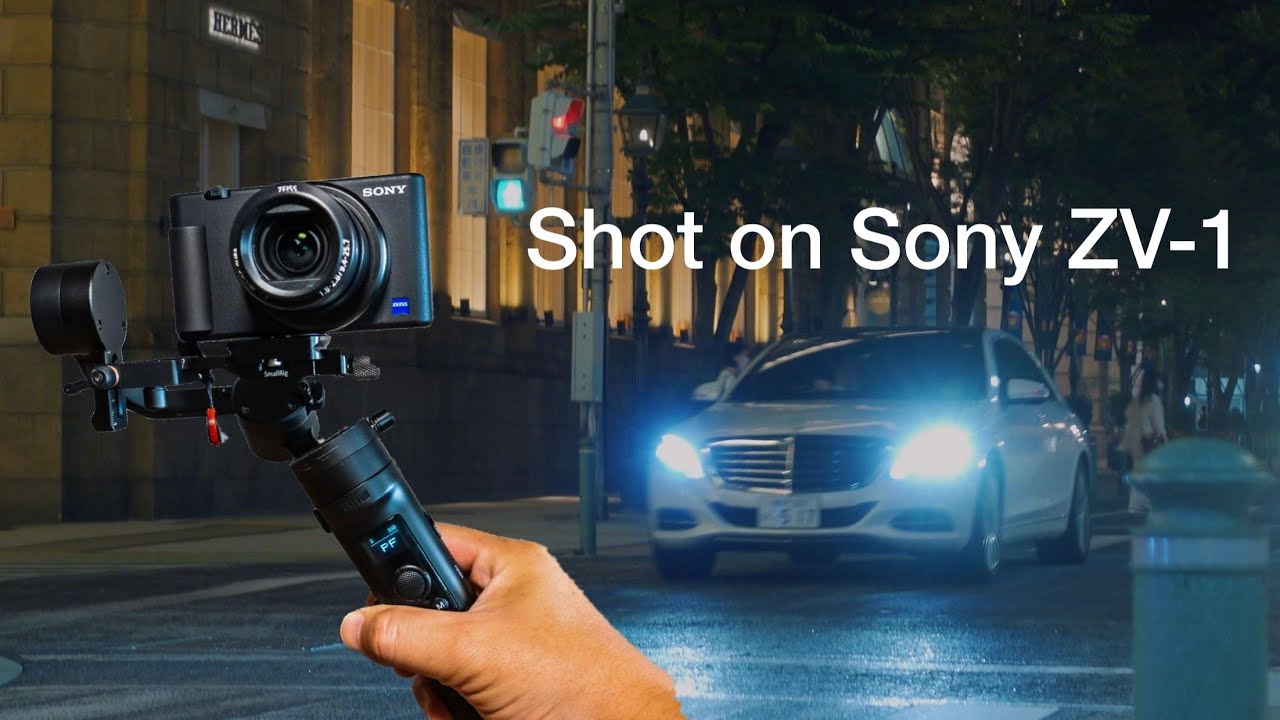 ZV-1とジンバル 夜の動画を撮影 //ZHIYUN Crane M2 - YouTube