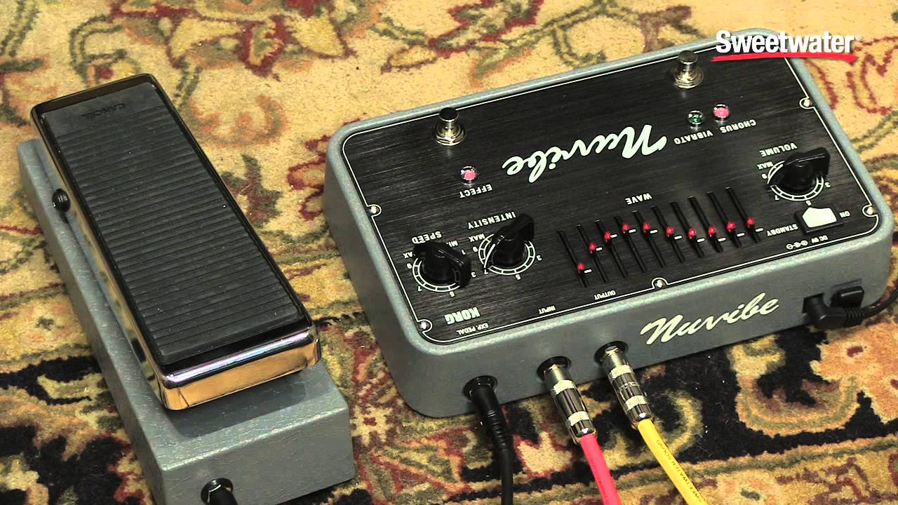 Korg Nuvibe Vibrato Chorus Pedal Review - Sweetwater Sound - YouTube