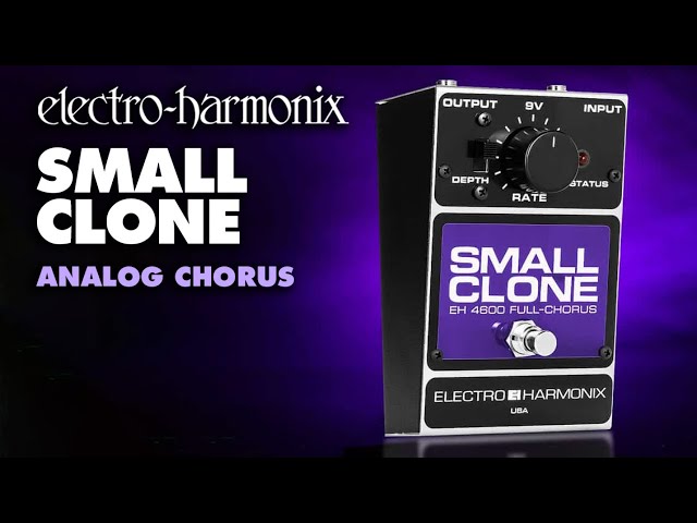 Electro-Harmonix Small Clone Analog Chorus Pedal (Demo by JJ Tanis