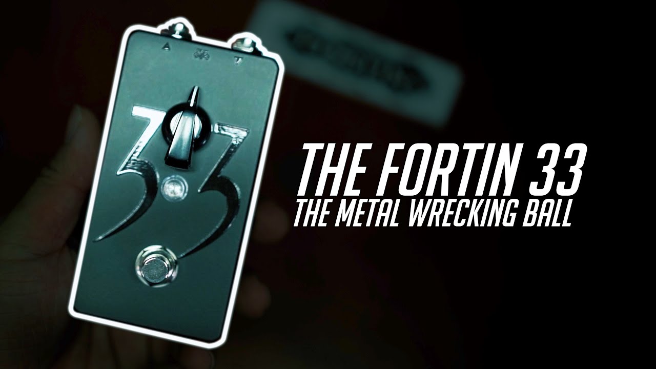 Mini 33® - Fredrik Thordendal シグネチャーペダル – Fortin Amps