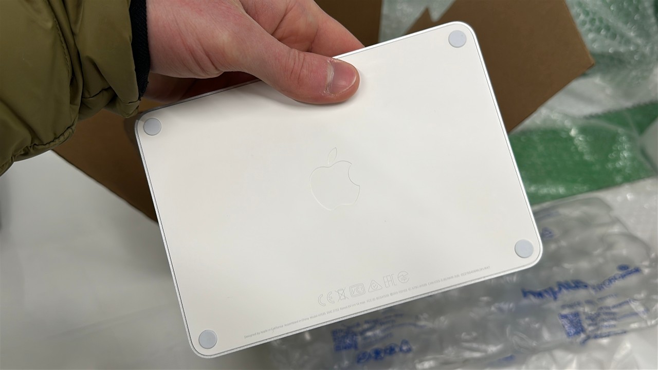 Sending Apple Magic Trackpad 3 White - YouTube