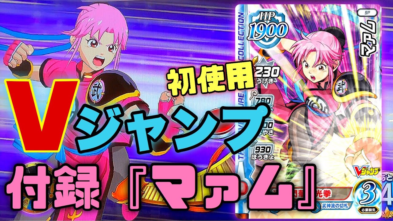 Vジャンプの付録『マァム』を使ってみた！】ダイの大冒険 クロス