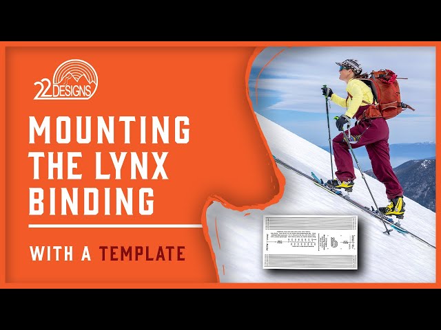 Mounting The 22 Designs Lynx Binding (With a Template) - YouTube