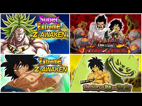 LR BROLY SUPER EZA & STR BROLY EZA! NEW EVENTS & STAGES! Dragon