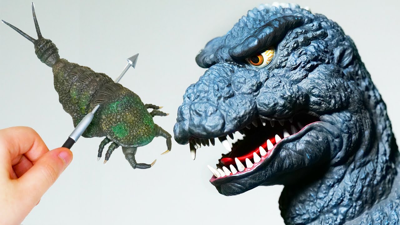 1億円のサイボットゴジラとショッキラス【1984】東宝30cm - YouTube