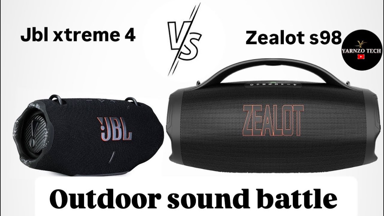 Zealot s98 vs Jbl xtreme 4. outdoor sound test 🔊 - YouTube