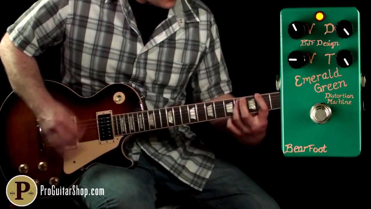 BJFE Emerald Green Distortion」VOXアンプ系エフェクターをレビュー