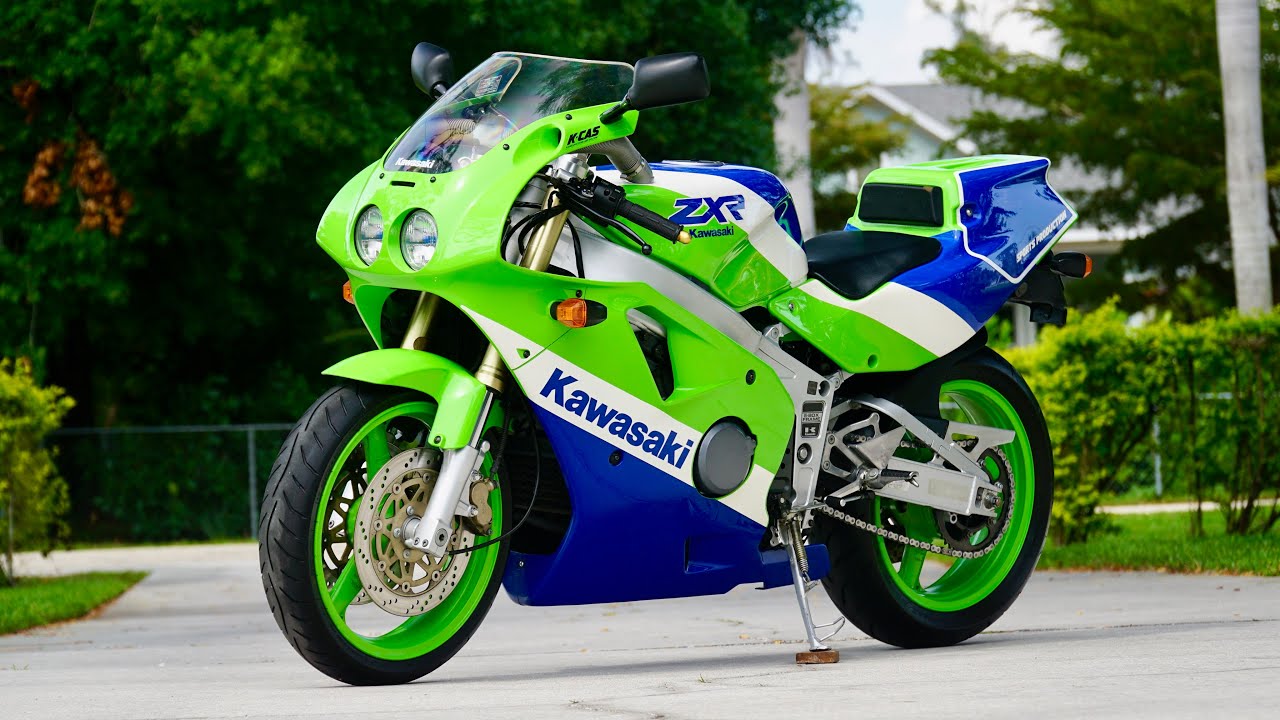 1989 Kawasaki ZXR400 SP 9500km 💎💎💎 - YouTube