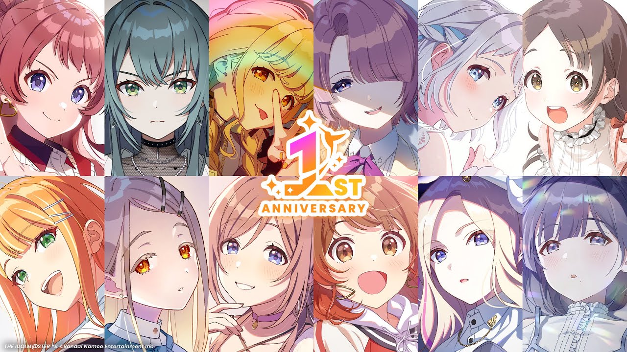 学マス】1周年記念PV 【アイドルマスター】 - YouTube