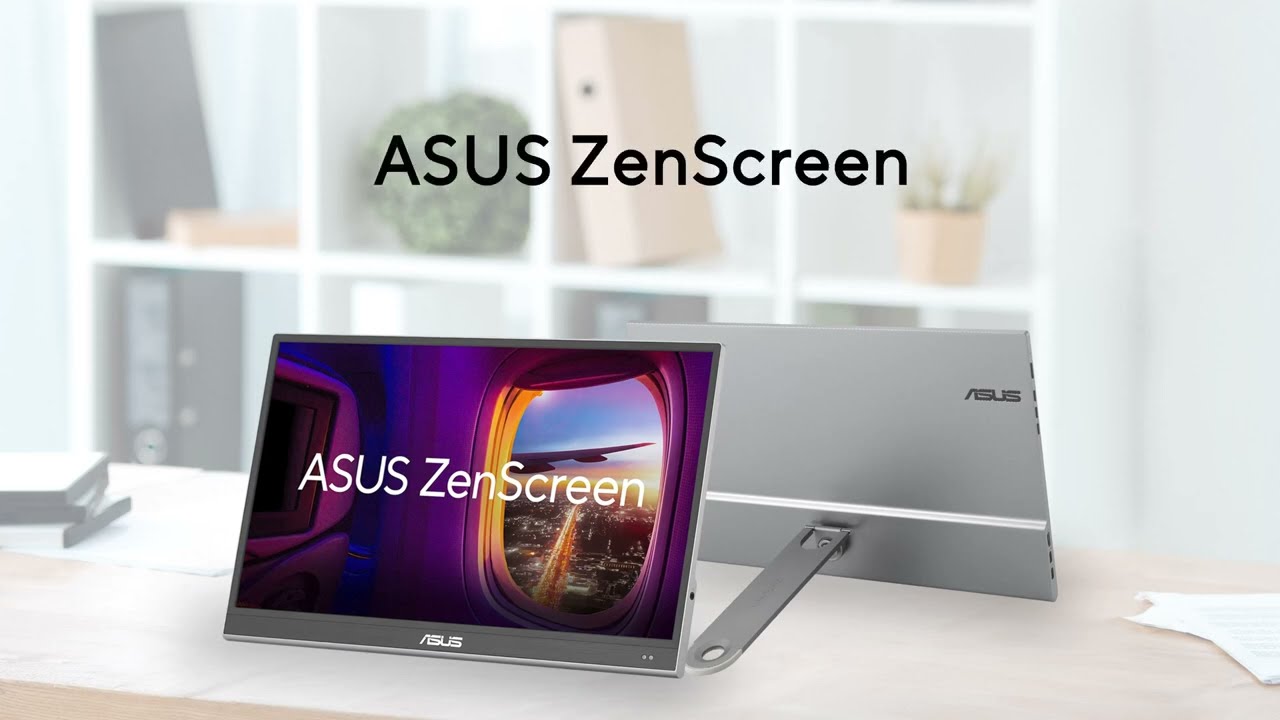 ASUS ZenScreenシリーズより15.6インチのポータブルモニター3製品を