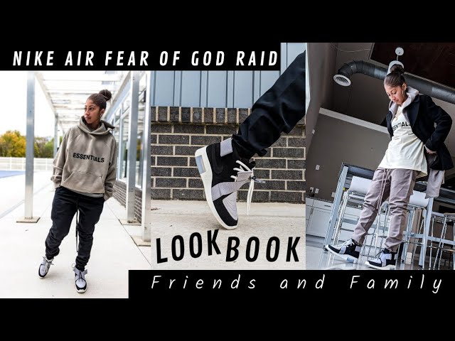 Nike Air FEAR OF GOD Raid Friends and Family Look Book - On Foot +