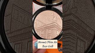 Hermès Plein Air, 24 Faubourg face and eye illuminating powder
