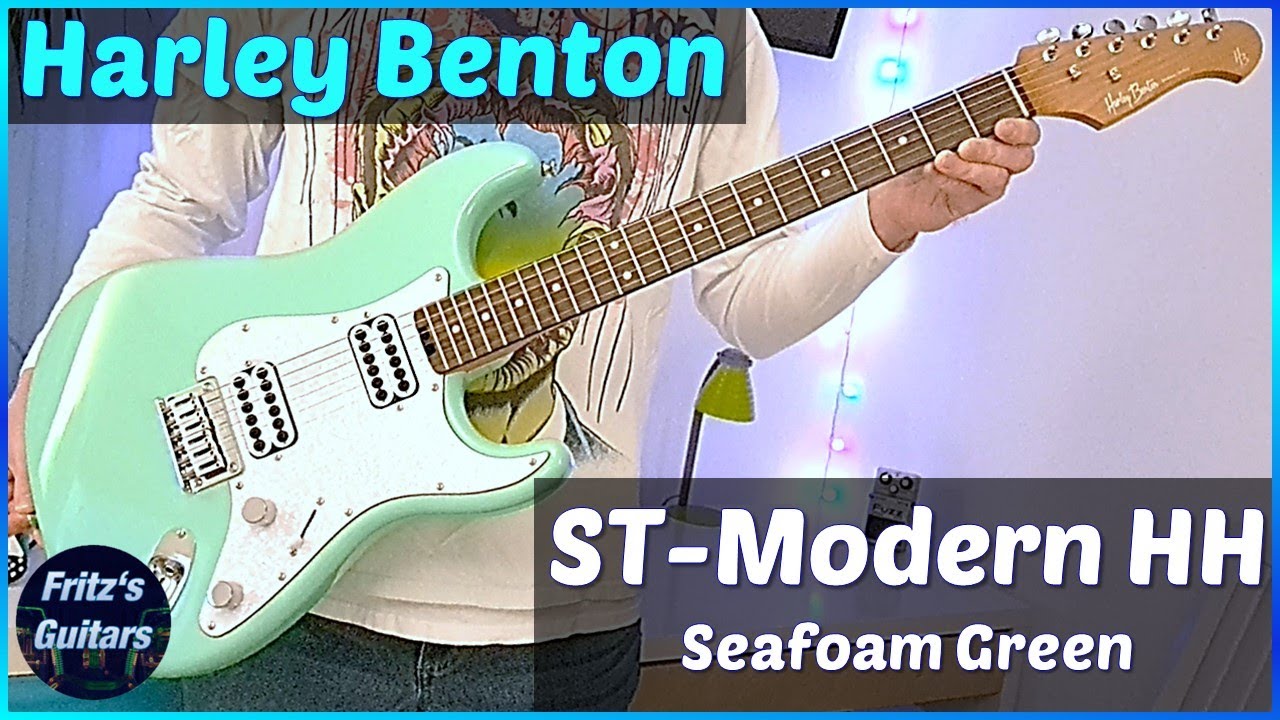 Harley Benton ST-Modern HH Seafoam Green 2025 - TOO NICE TO HAVE