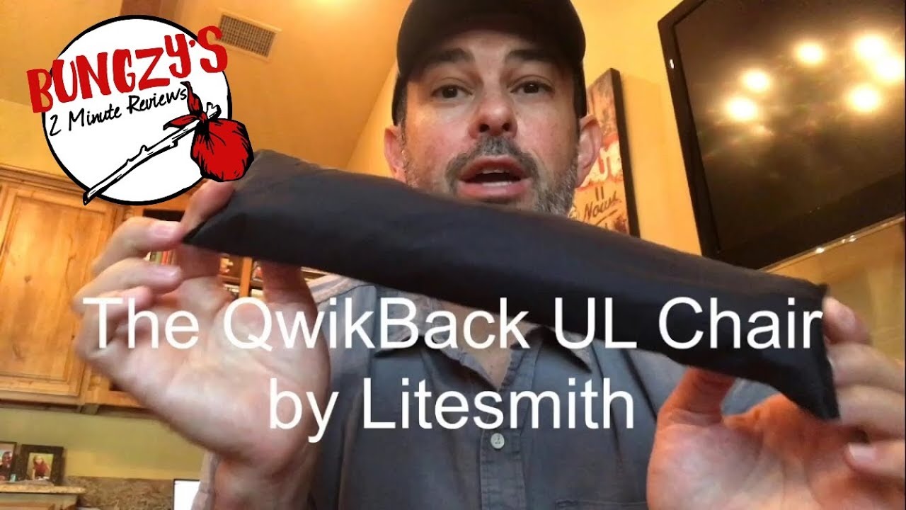Review of the Qwikback UL Chair by Litesmith - YouTube