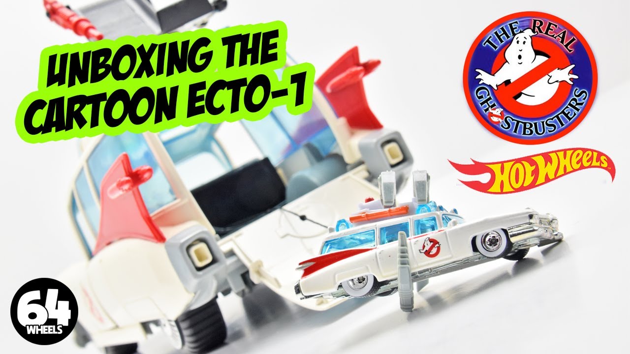 Unboxing: Hot Wheels The Real Ghostbusters Ecto-1 Cartoon Retro