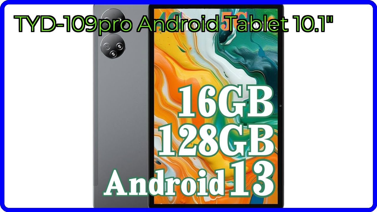 REVIEW: TYD-109pro Android Tablet 10.1