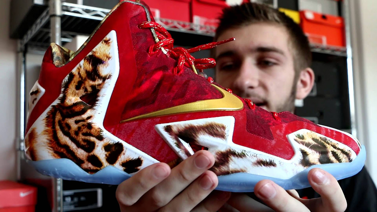 Nike LeBron 11 2K14 - Review + On Foot - YouTube
