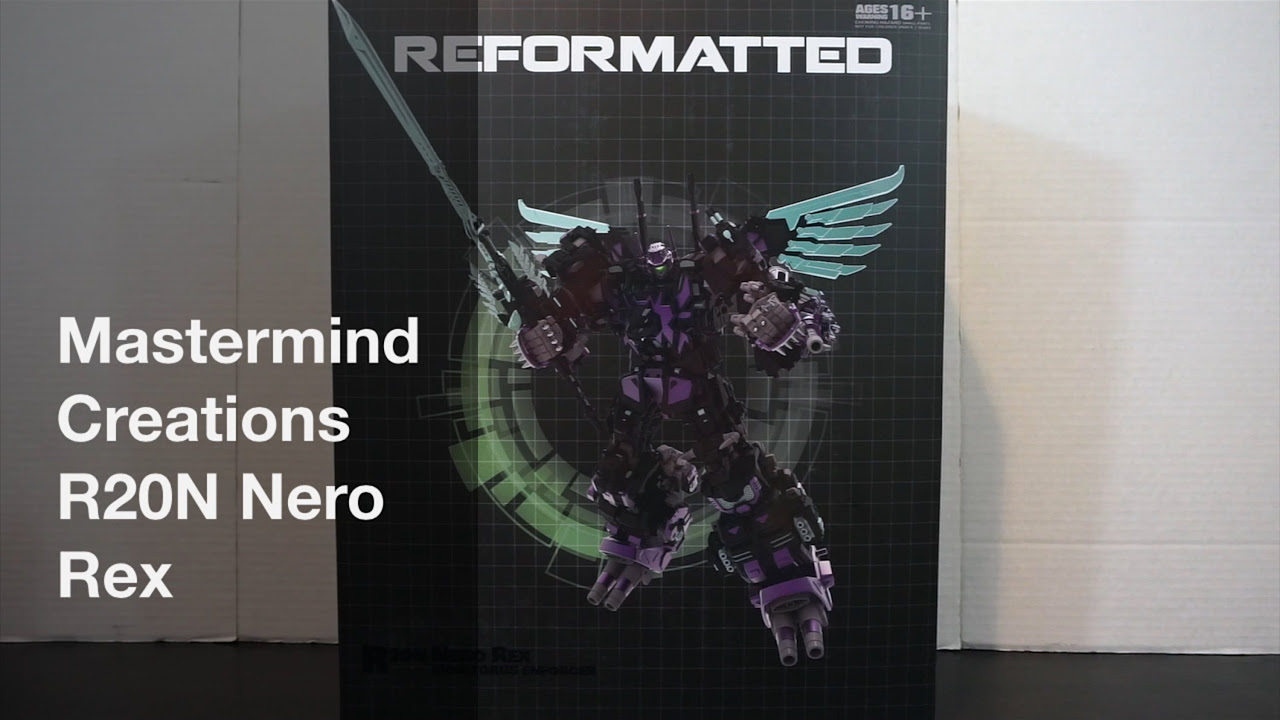 Transformers Review: Mastermind Creations R20N Nero Rex. P4L