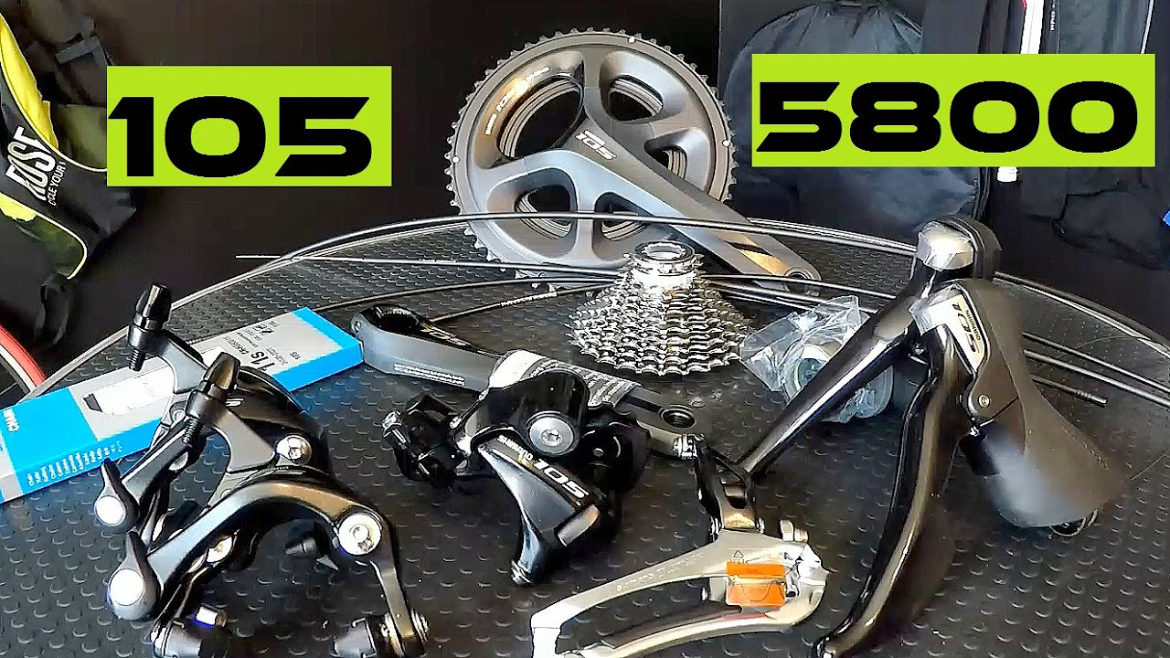 Shimano 105 5800 Road Groupset. Unboxing And Review With