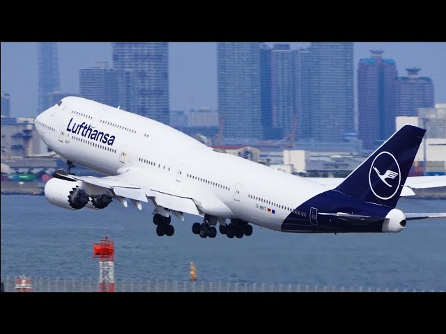 Lufthansa Boeing 747-8 D-ABYA D-ABYC | Tokyo Haneda | HND/RJTT