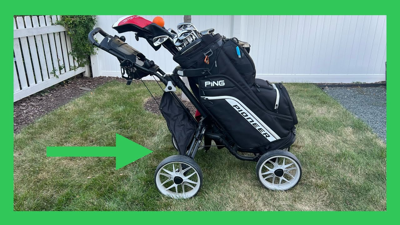 CaddyTek 4-Wheel Push Cart Review – Lightweight, Easy to Use