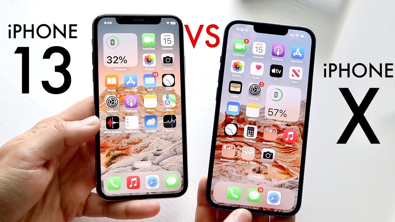 iPhone 13 Vs iPhone X In 2022! (Comparison) (Review) - YouTube