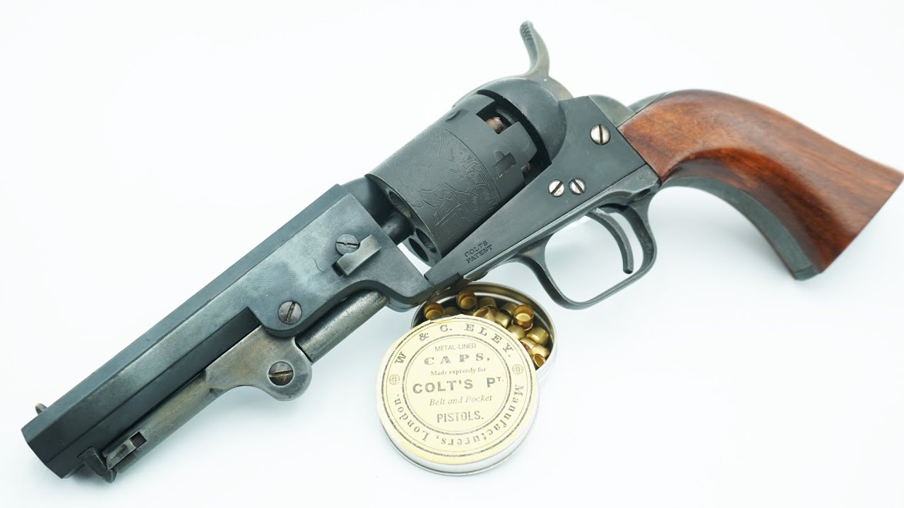 19世紀の管打式小型リボルバー！CAW製モデルガン コルト M1849ポケット