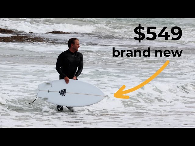 Testing the world's most affordable twin fin surfboard | MC Dark