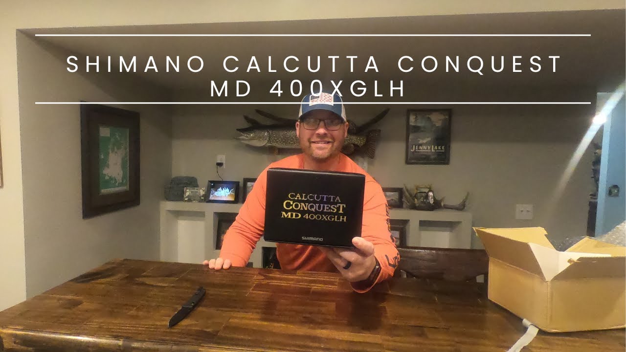 2023 Shimano Calcutta Conquest MD 400XGLH Unboxing - YouTube