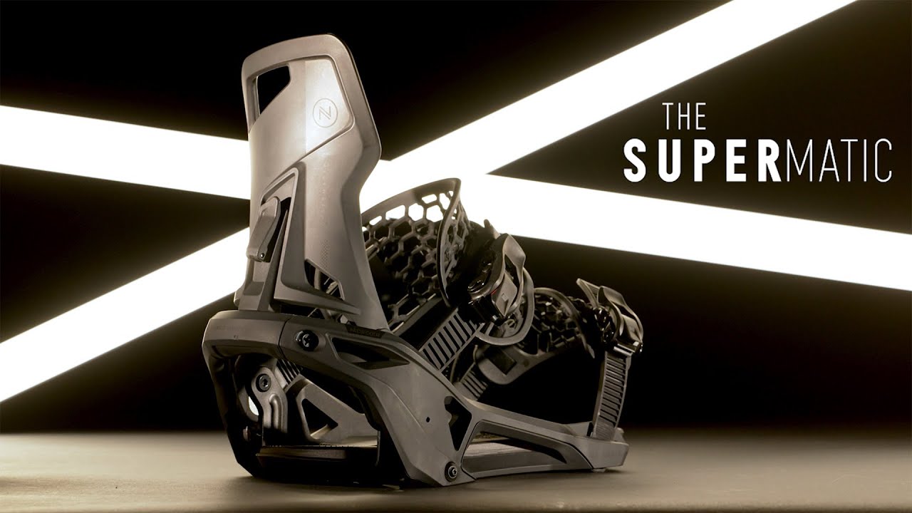 □ Nidecker □ Supermatic Bindings 2023-24 / Olive - LADE STORE