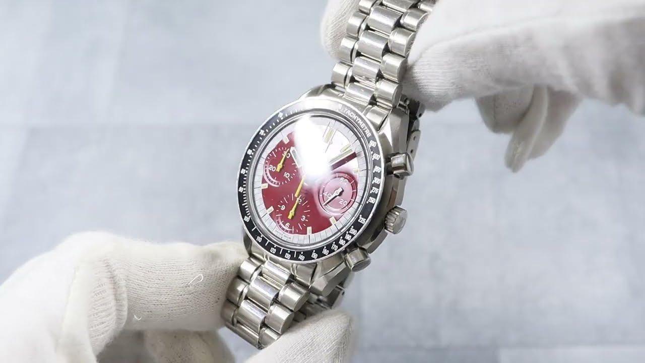 OMEGA オメガ】スピードマスターAT／Ref.3510.61／シューマッハ／1995