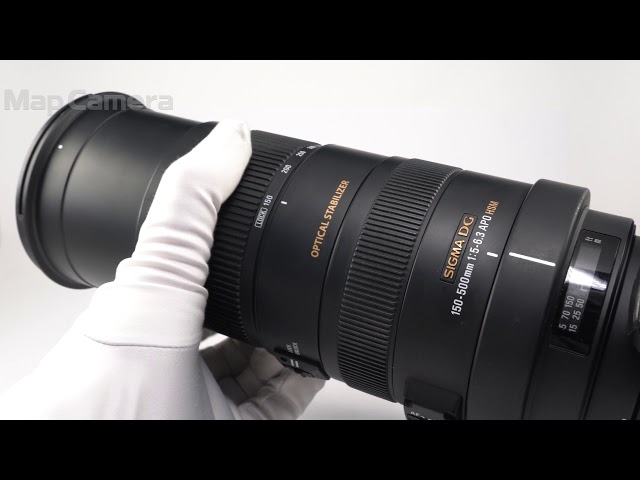 SIGMA (シグマ) APO 150-500mm F5-6.3DG OS HSM(キヤノン用) 並品