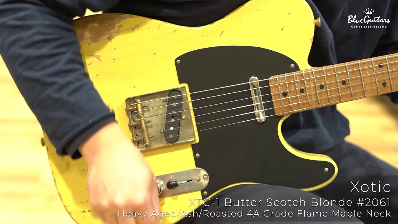 Blue Guitars - Xotic / XTC-1 Butter Scotch Blonde #2061/Heavy Aged
