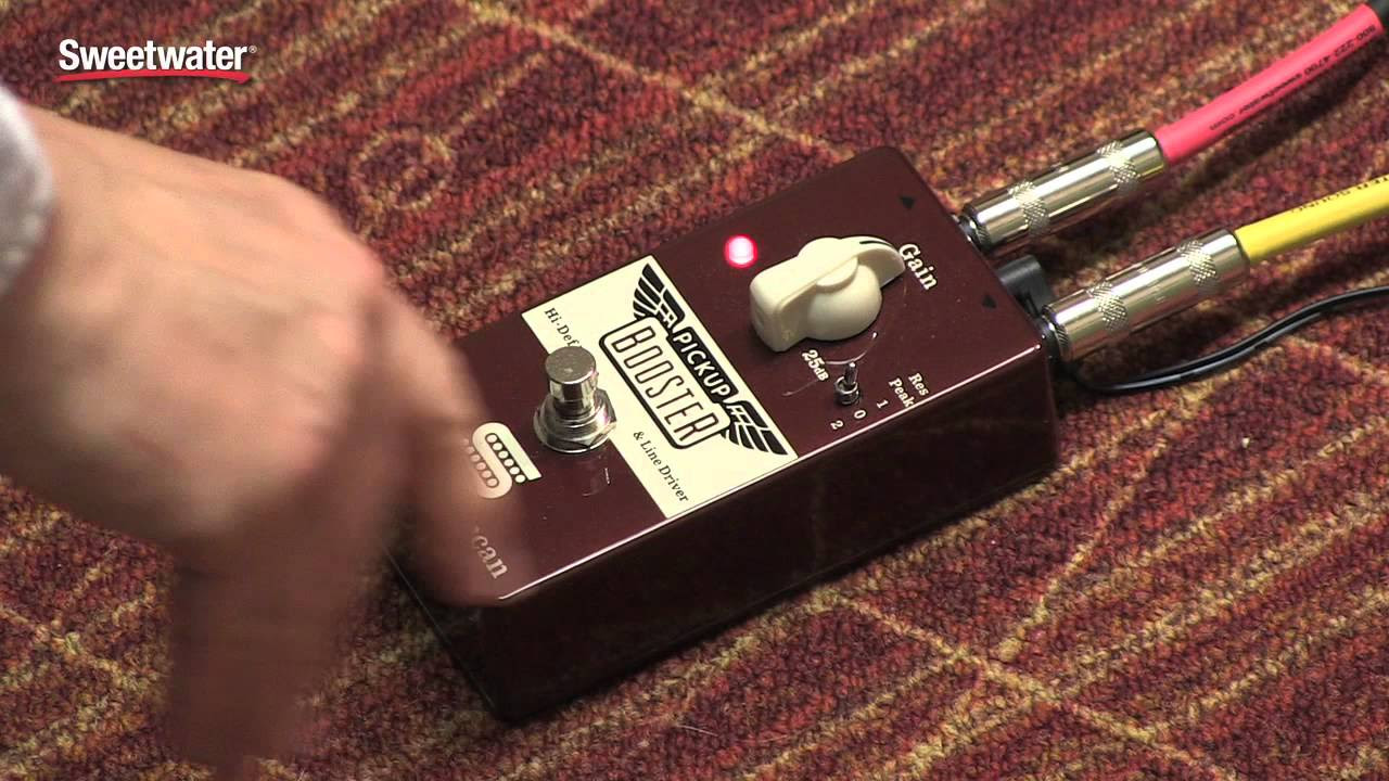 Seymour Duncan Pickup Booster Pedal Review - Sweetwater Sound