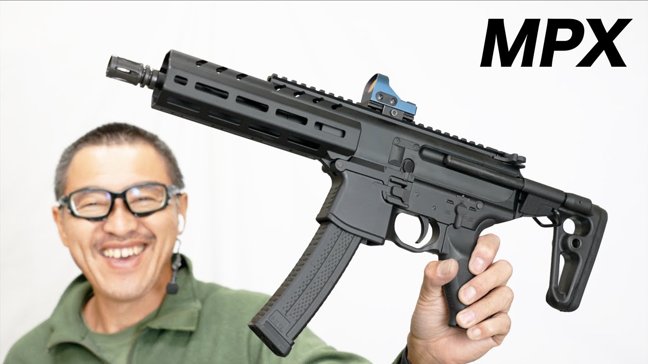 APFG SIG MPX ガスブロガスガン レビュー - YouTube