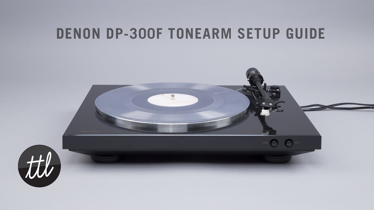 DENON - DP-300F（ブラック・シルバー）