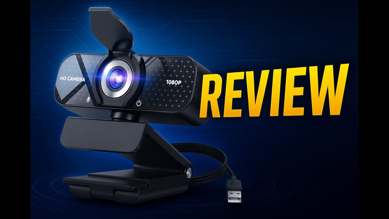 Review - TRAUSI 1080P HD Webcam with Microphone, Wide-Angle Lens