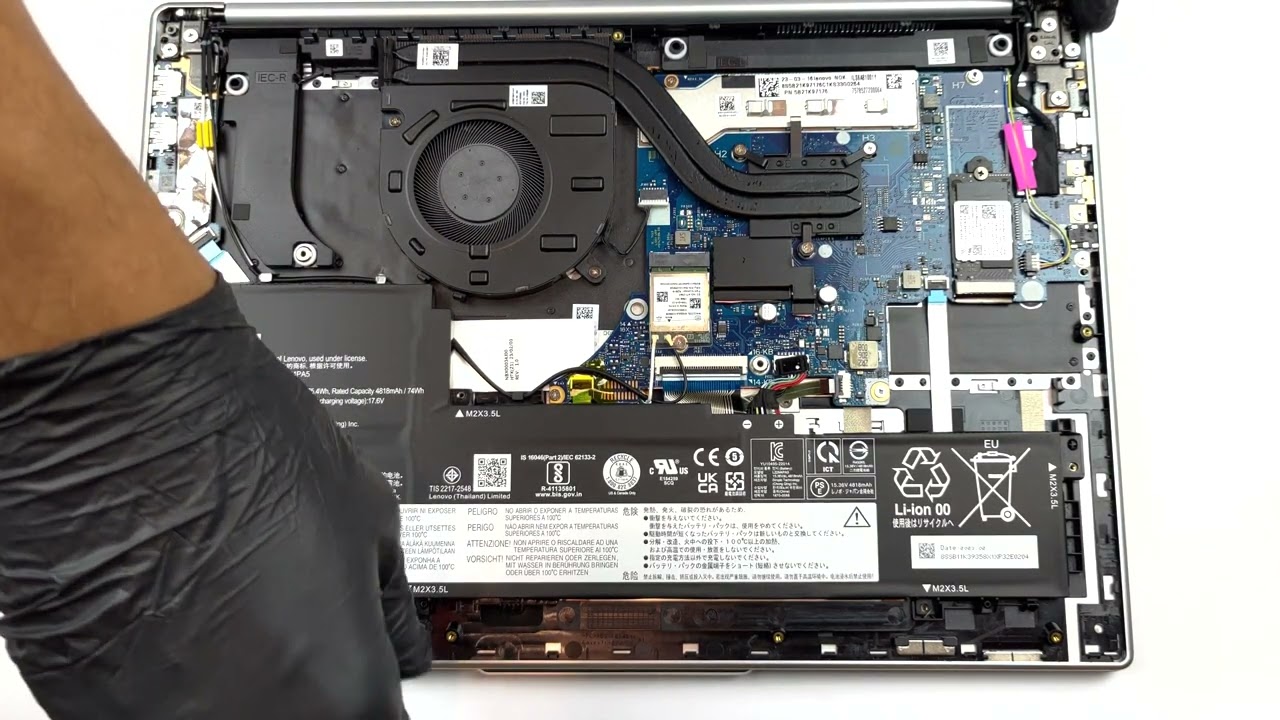 🛠️ How to open Lenovo IdeaPad Slim 5 (16