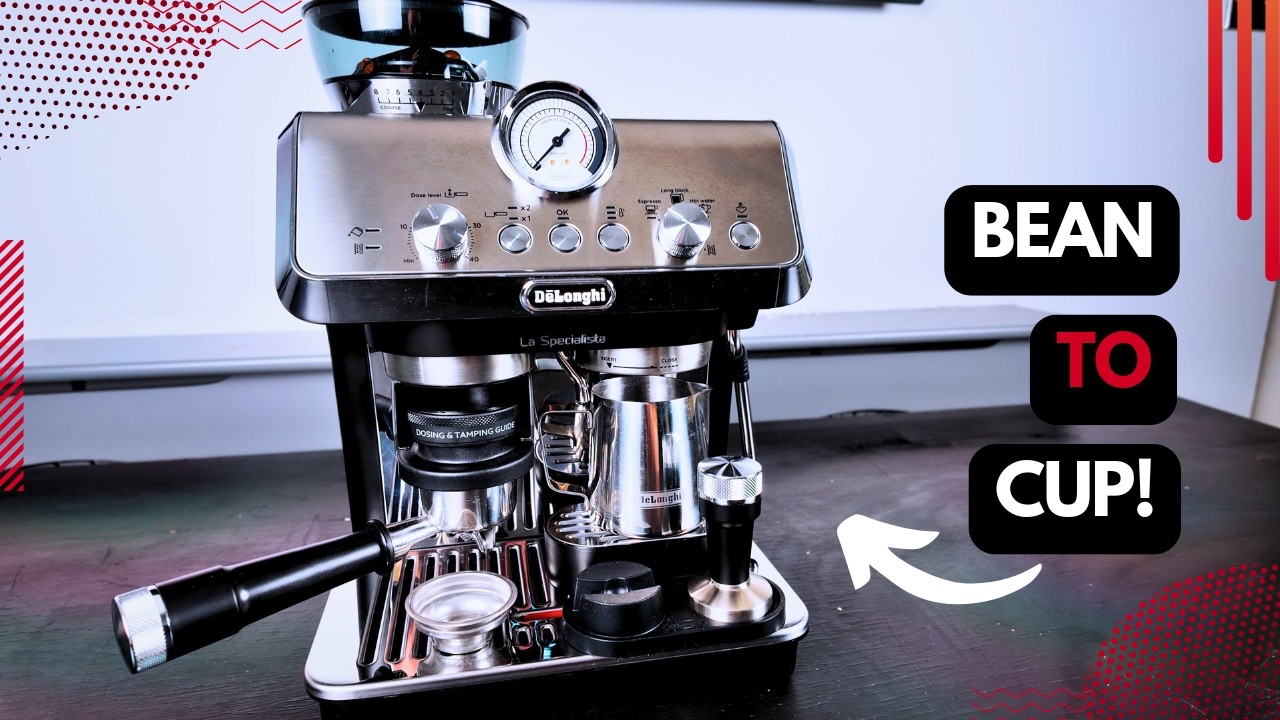 DeLonghi La Specialista Arte Espresso Coffee Machine | UNBOXING