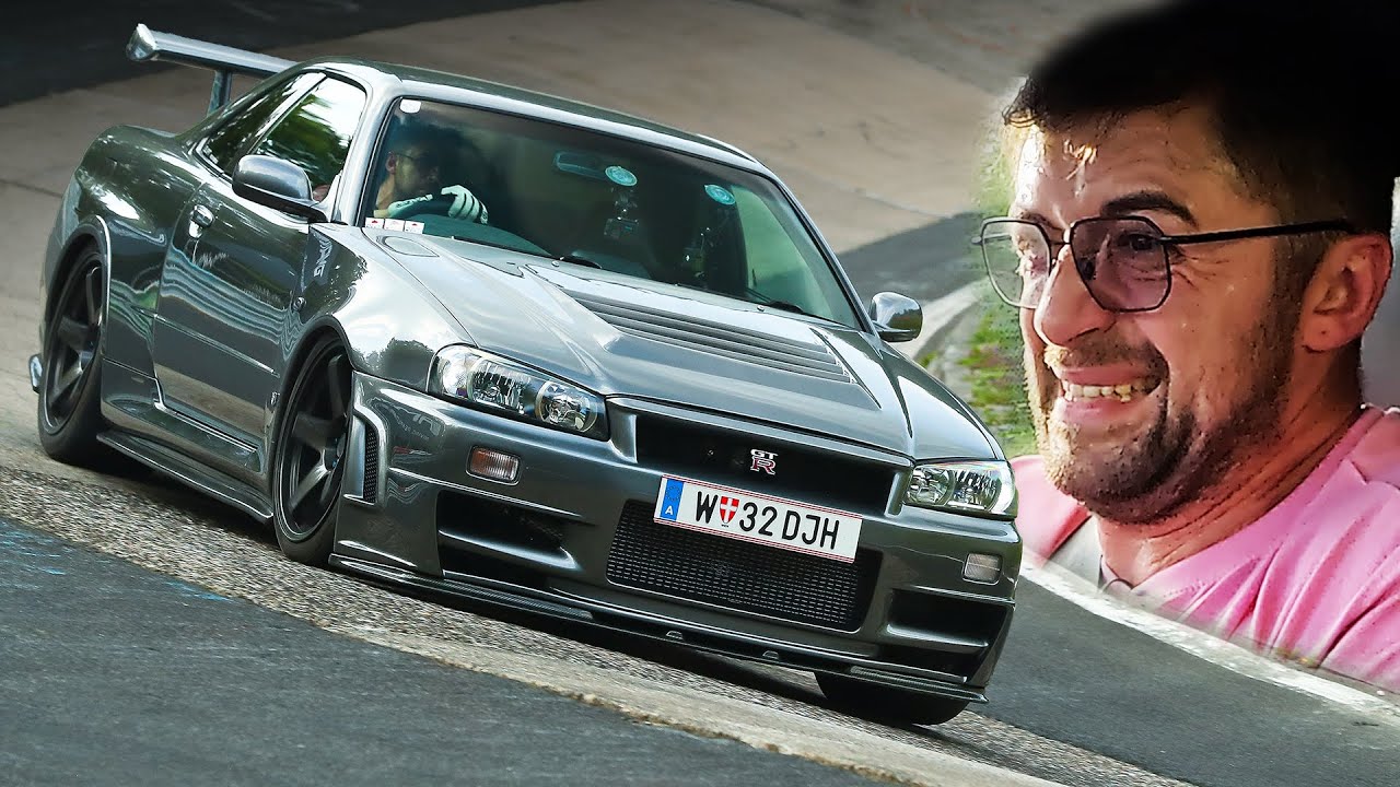 850hp Nissan Skyline R34 GT-R V-Spec // Nürburgring - YouTube